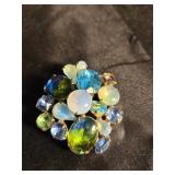 Multi colored broach