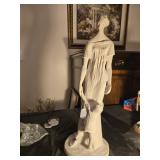 Fancy lady statue 22 inches tall