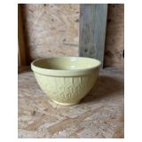 A yellow McCoy bowl