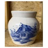 Blue and white pottery Vase