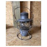 N&W railroad lamp