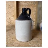 Brown Stoneware Moonshine jug