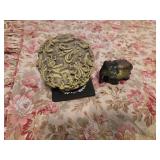 Elephant  and decorative ball