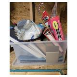 Tote of miscellaneous
