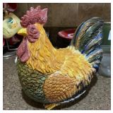 Rooster cookie jar