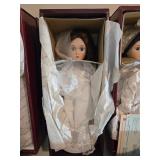 Bride of America porcelain doll with certificate