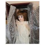 Bride of America porcelain doll with certificate