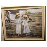 Beautiful girls walking hand in hand picture,