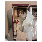 Brides of America porcelain doll with certificate
