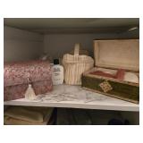 Contents of shelf