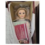 Bride of America porcelain doll with certificate