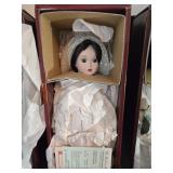 Bride of America porcelain doll with certificate