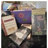 Pretty purple box of miscellaneous books: The