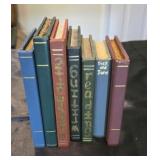 Group of ceramic books