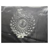 American Fostoria serving dish with double