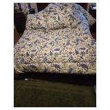 King co.forter and pillows