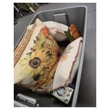 Tote of fall decor
