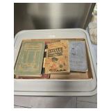 Box lot of books