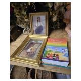 Pictures and a book