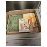 Box lot of three books