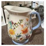 Pioneer woman pitcher, 10.5 inches