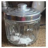 Candy dish, approximately 6 inches tall