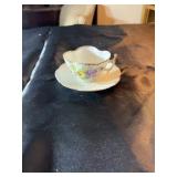 Small tea cup and saucer