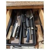 Drawer of knives