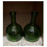 Pair of White House vinegar jars