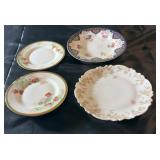 Misc plates, 5 pieces