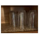 Shelf of glasses
