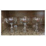 Shelf with 6- goblets