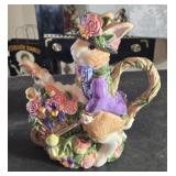 Fitz and Floyd rabbit figurine