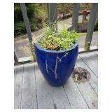 Flower pot, 19 inches tall, 15 inches wide, has