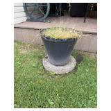 Black flower pot, 16x19