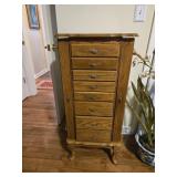Oak jewelry box