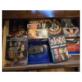 Drawer full of dvd tapes perry Mason Mission