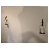 Pair of candleholders