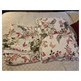 Pair of pillows and comforter