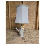 Pretty lamp of bunny in a  pitcher