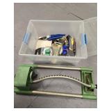 Tote of miscellaneous