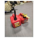 Two gas jugs