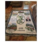Garden high school coverlet
