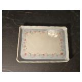 Porcelain dresser tray made in Japan 9 inches