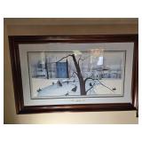 PBucklet Moss Print 1982  21 inches X 35 inches