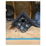 Black birdhouse