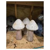 Grouping of mushrooms