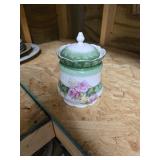 Pretty rose with green vase