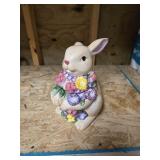 Bunny cookie jar