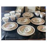 Beautiful 24 piece by Duchess, fruit pattern